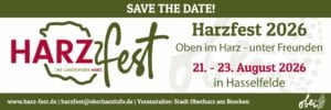 Harzfest 2026 Ankündigung in Hasselfelde